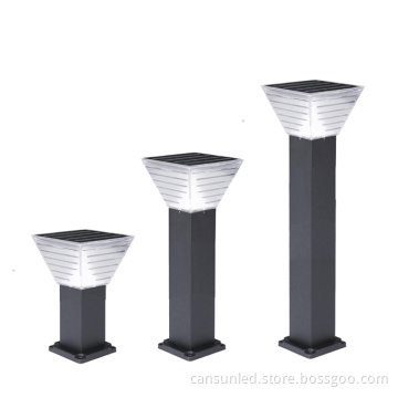 Remote Control On/Off for Color Temperature Adjustable 7W LED Bollard Light (Warm White/Cold White) for Lawn and Garden